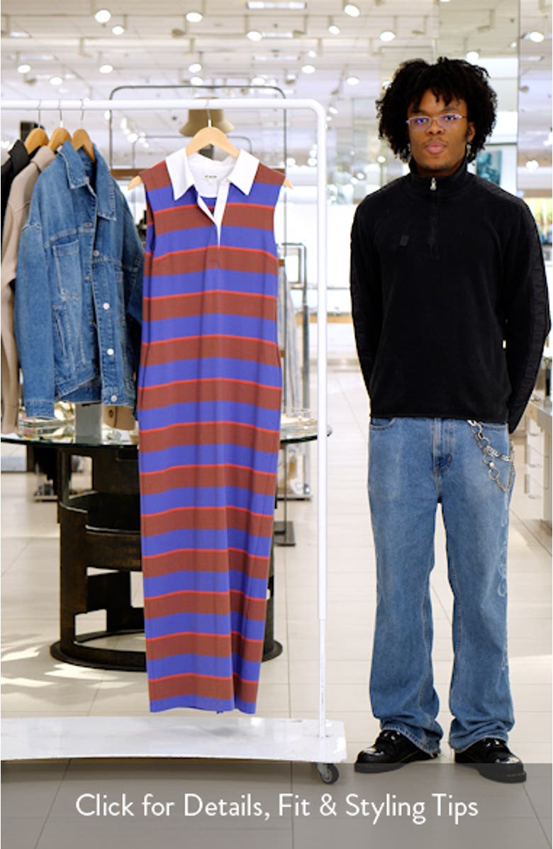 Julius Sleeveless Polo Maxi Dress, sales video thumbnail