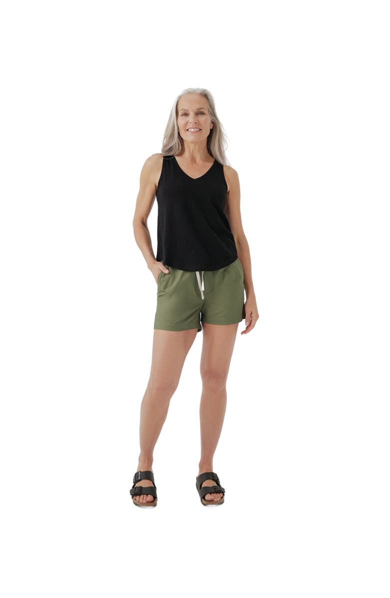 Pact Organic Featherweight Slub Reversible Tank, Main, color, 