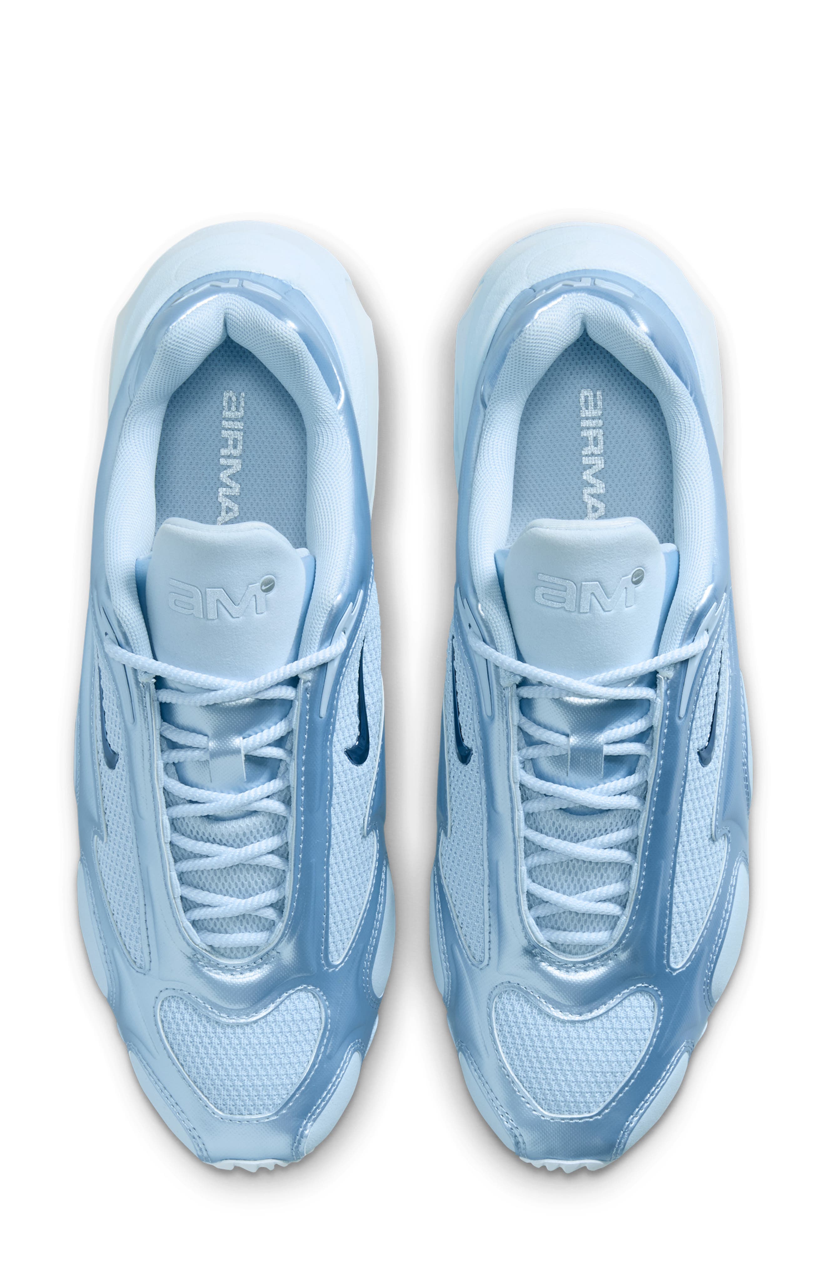Air Max Muse Sneaker, Alternate, color, HYDROGEN BLUE/ METALLIC SILVER