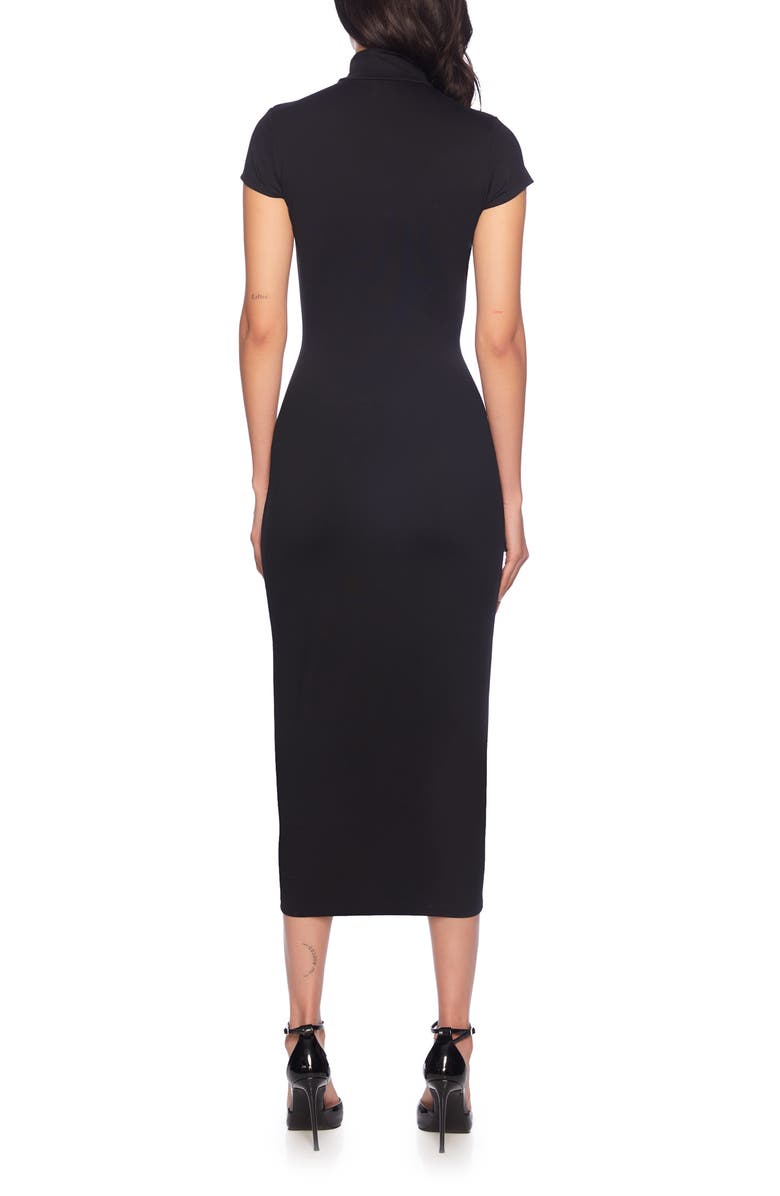 Susana Monaco Mock Neck Midi Dress, Alternate, color, 