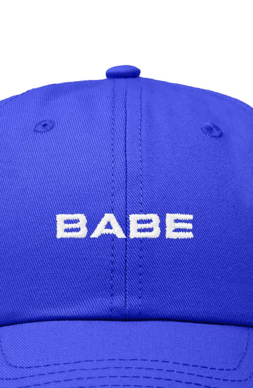 DALIX DALIX BABE EMBROIDERED CAP