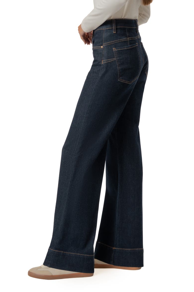 Maya Fab Ab Wide Leg Jeans, Alternate, color, AMAZE
