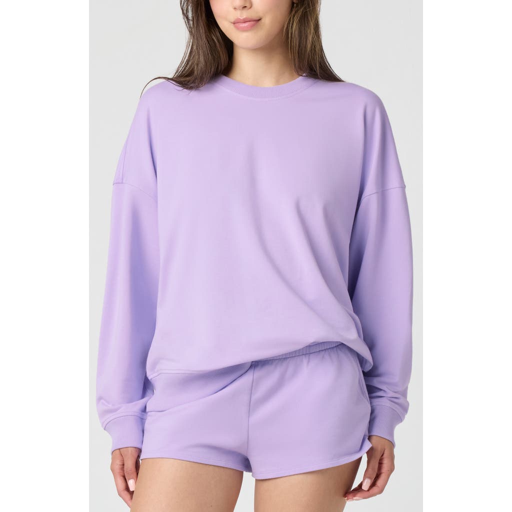 Florence By Mills Sporty Terry Crew Sweatshirt
