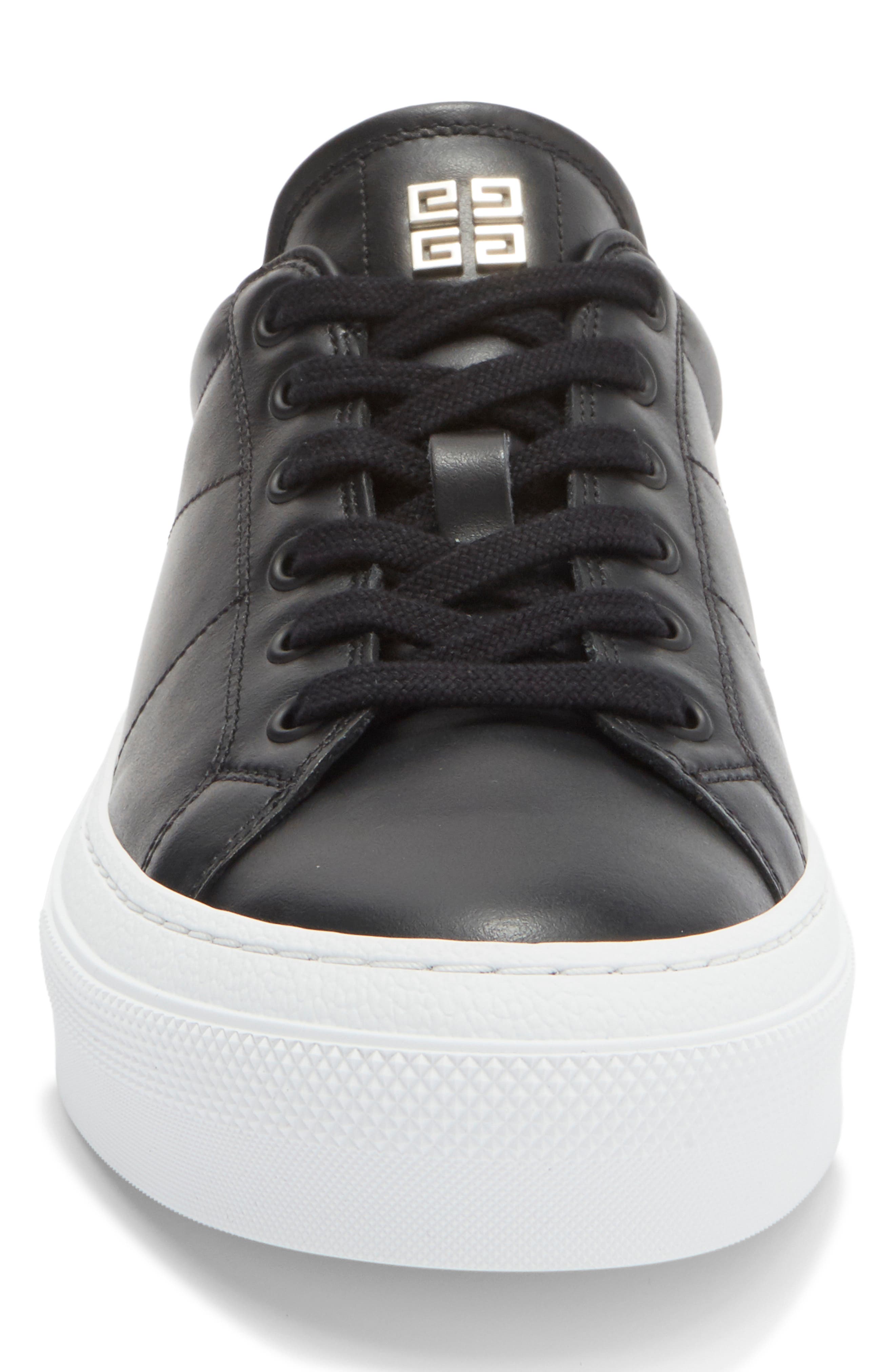 Givenchy City Platform Sneaker, Alternate, color, Black