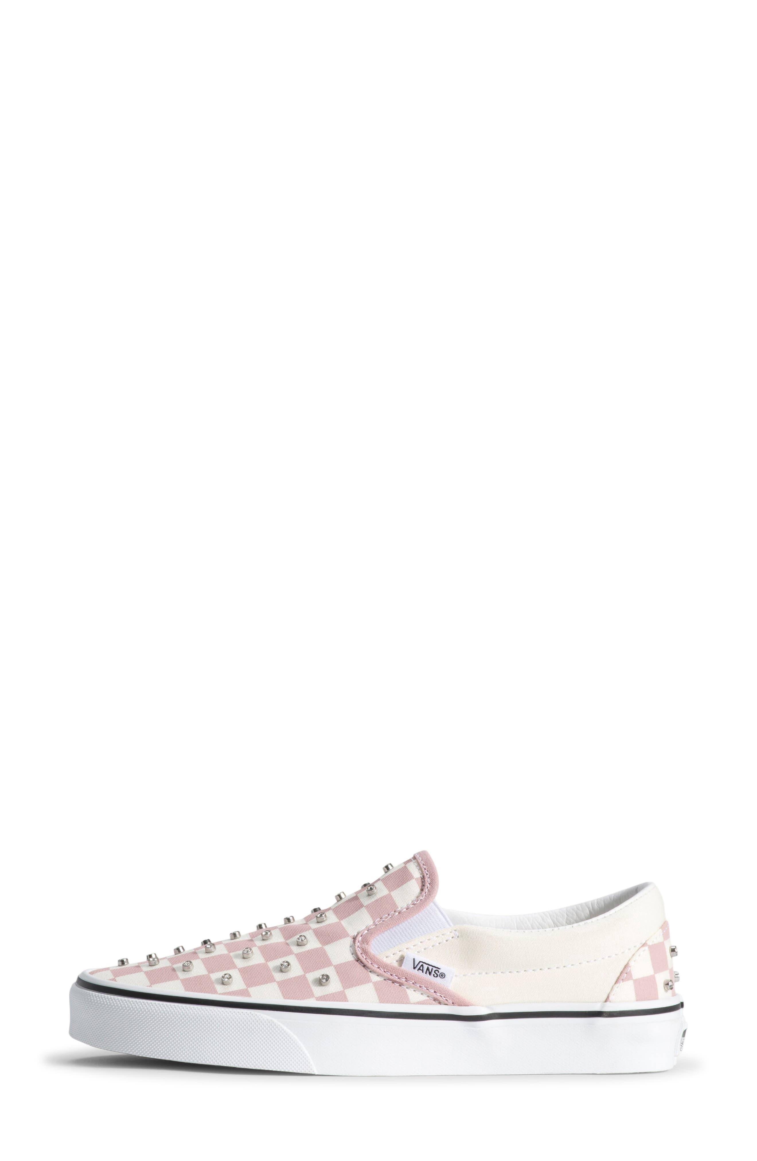 Vans Classic Slip-On Sneaker, Alternate, color, Rhinestone Misty Mauve