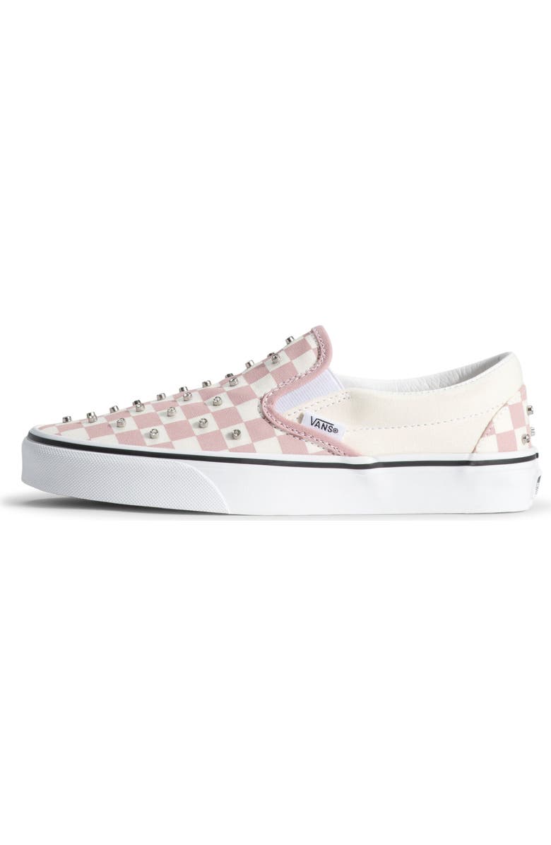 Vans Classic Slip-On Sneaker, Alternate, color, Rhinestone Misty Mauve