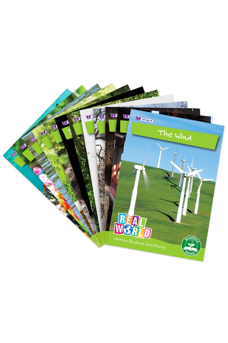 Real World Phase 4 Hilo Decodable Books, 6 Set, Alternate, color, Multicolored