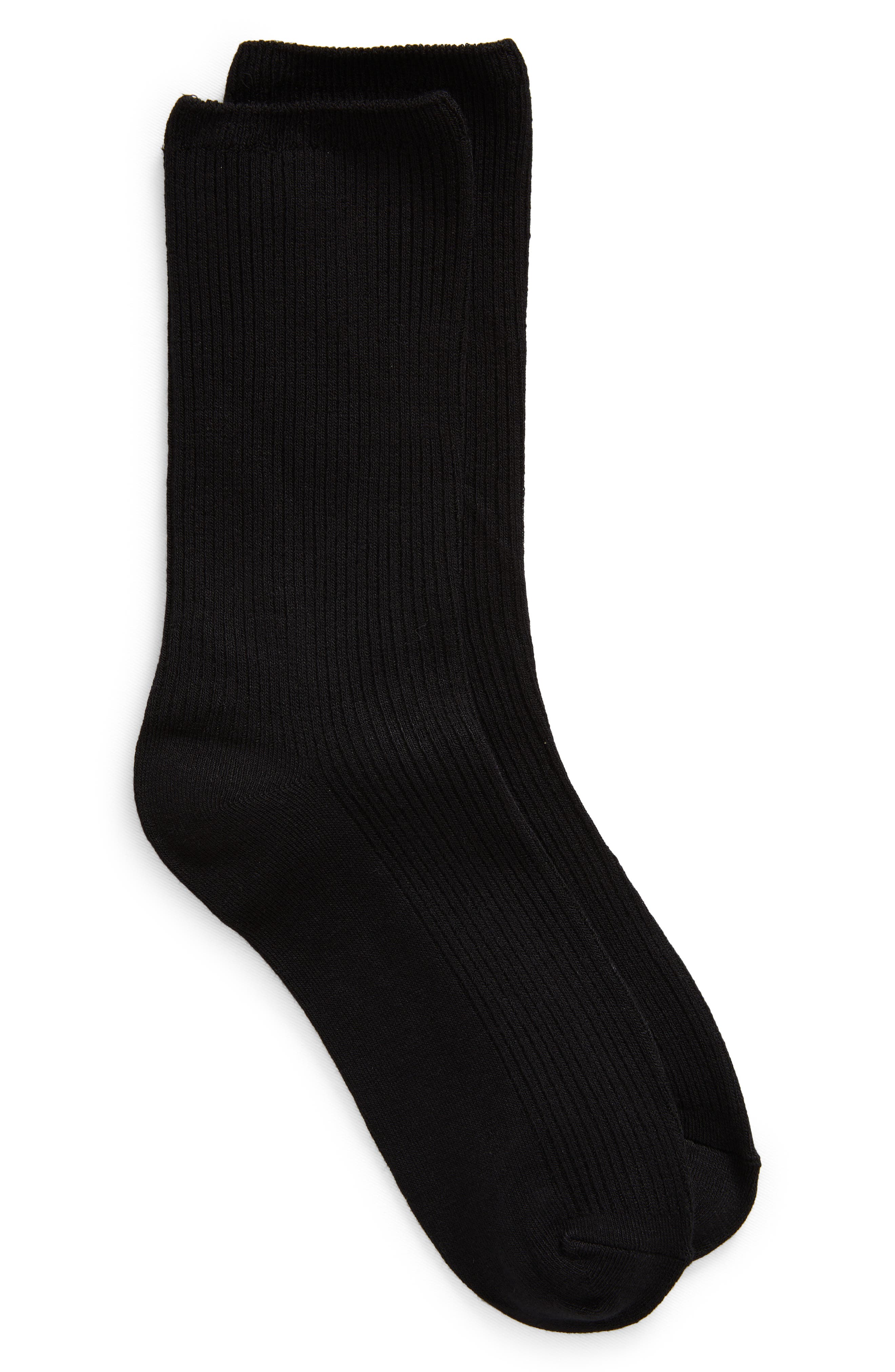 Rib Crew Socks - image 2