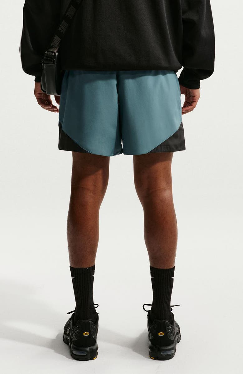 Nike Windrunner Lightweight Woven Shorts, Alternate, color, Mineral Slate/ Black