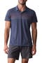 selected Vintage Indigo Sunset Stripe