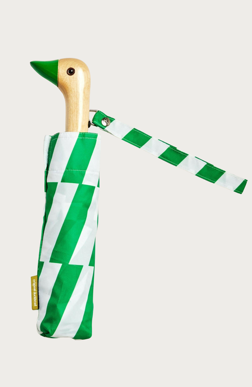 Original Duckhead Eco-friendly Compact Duck Umbrella In Green