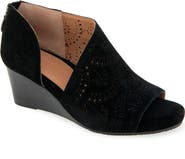 Gentle Souls Talerie Perforated Wedge Sandal