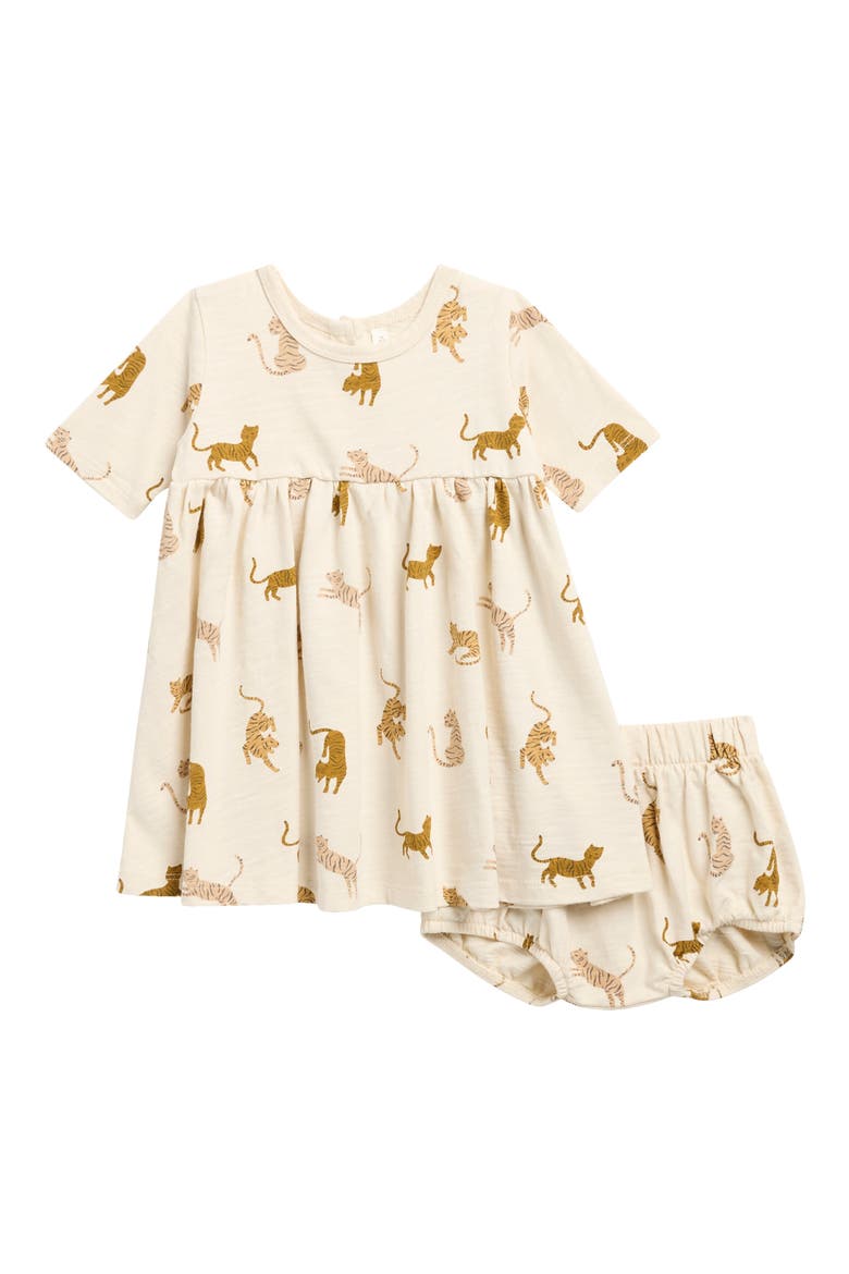Kids' Finn Dress & Bloomers Set, Main, color, TIGERS