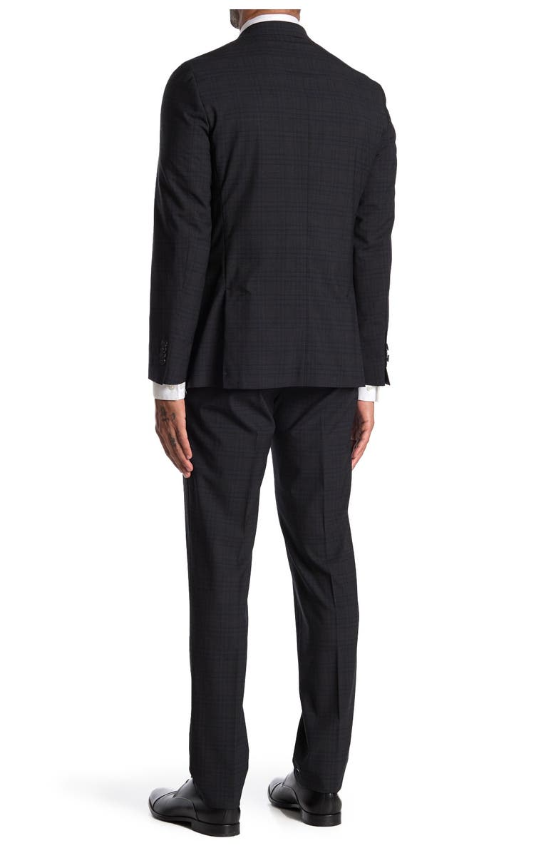 Cole Haan Two Button Notched Lapel Trim Fit Suit, Alternate, color,