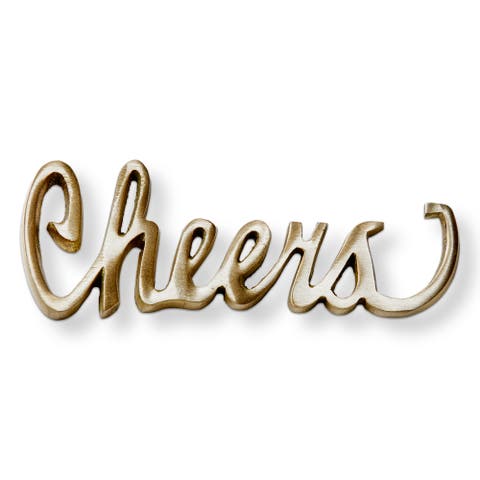 Cheers Brass Bar Bottle Opener