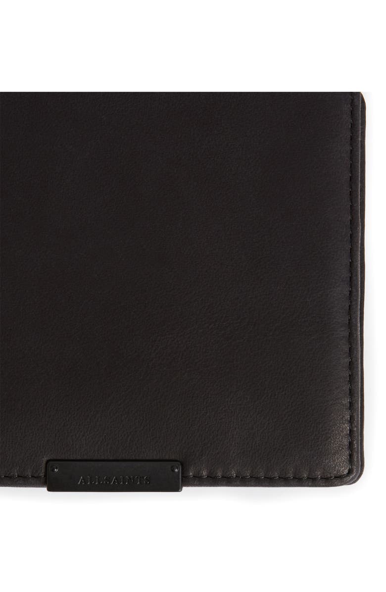 AllSaints Blyth Leather Bifold Wallet, Alternate, color,