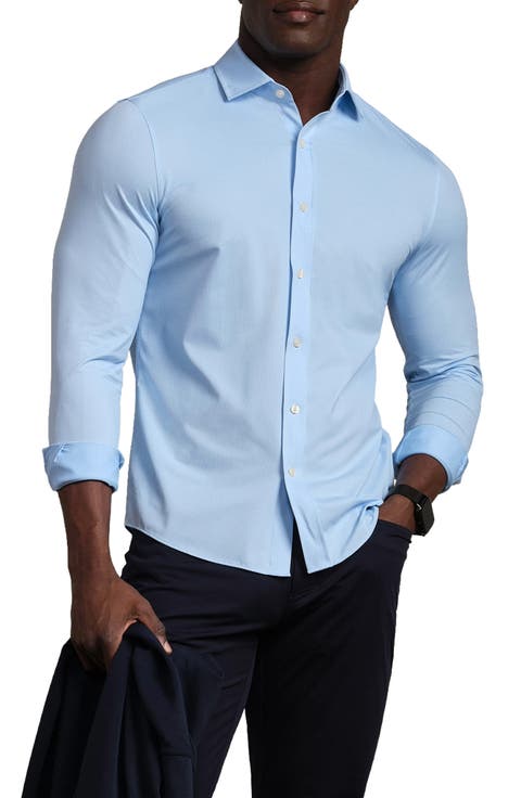 Commuter Slim Fit Button-Up Shirt
