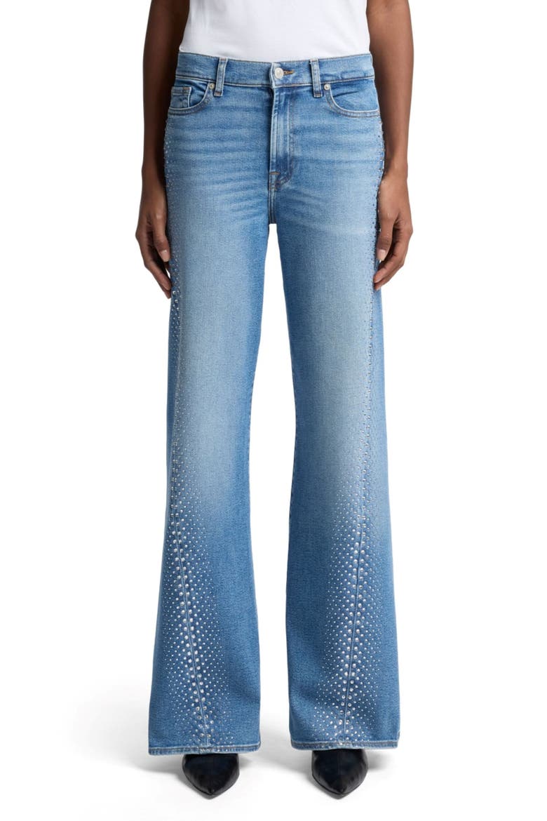 Twisted Seam Lotta High Waist Wide Leg Jeans, Main, color, LOVE SOUL