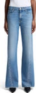 7 For All Mankind Twisted Seam Lotta High Waist Wide Leg Jeans