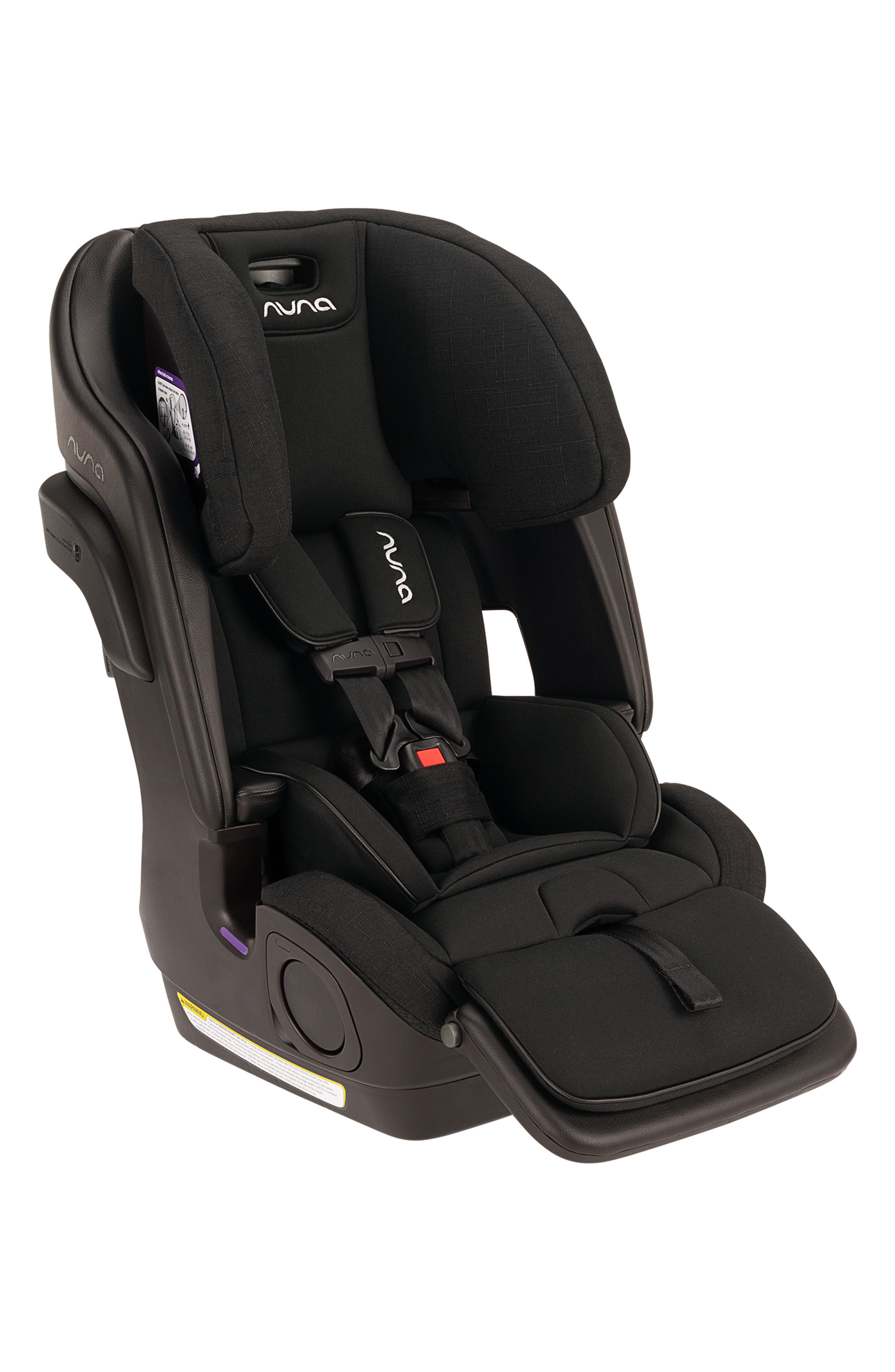 Nuna LUMN Harness to Booster Car Seat in Caviar 
