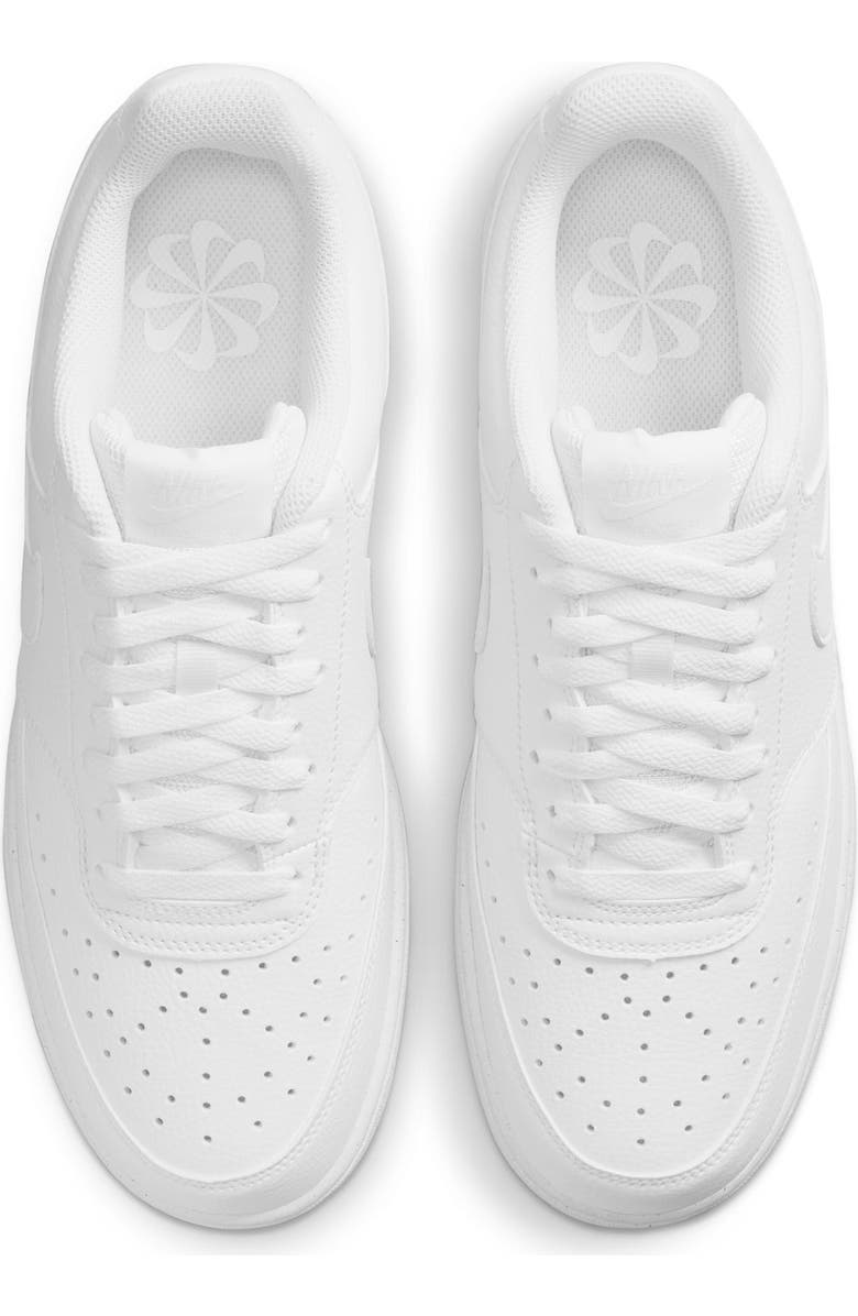 Nike Court Vision Next Nature Sneaker, Alternate, color, 100 White/White