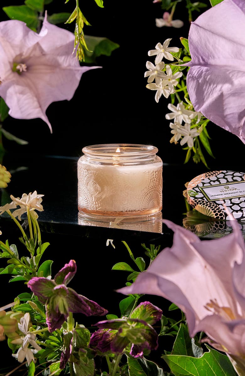 Voluspa Jasmine Midnight Blooms Petite Jar Candle, Alternate, color, 