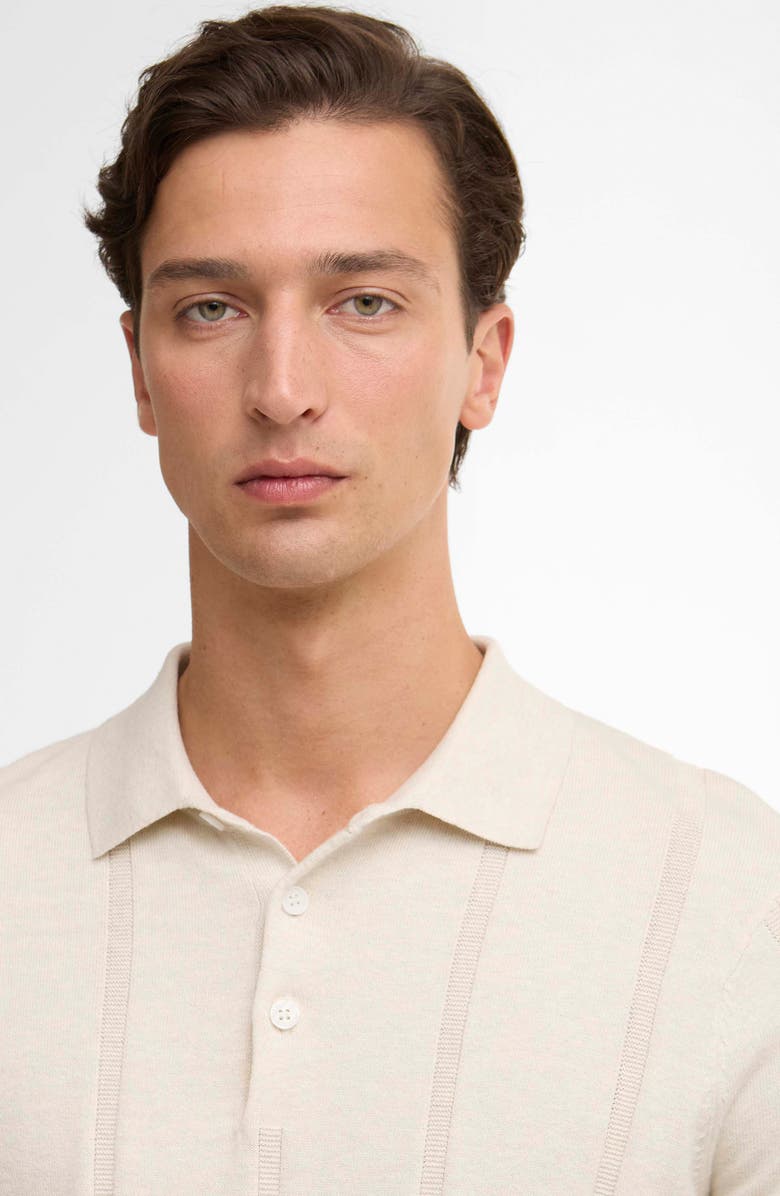 Barbour Wellburn Rib Polo, Alternate, color, Oatmeal