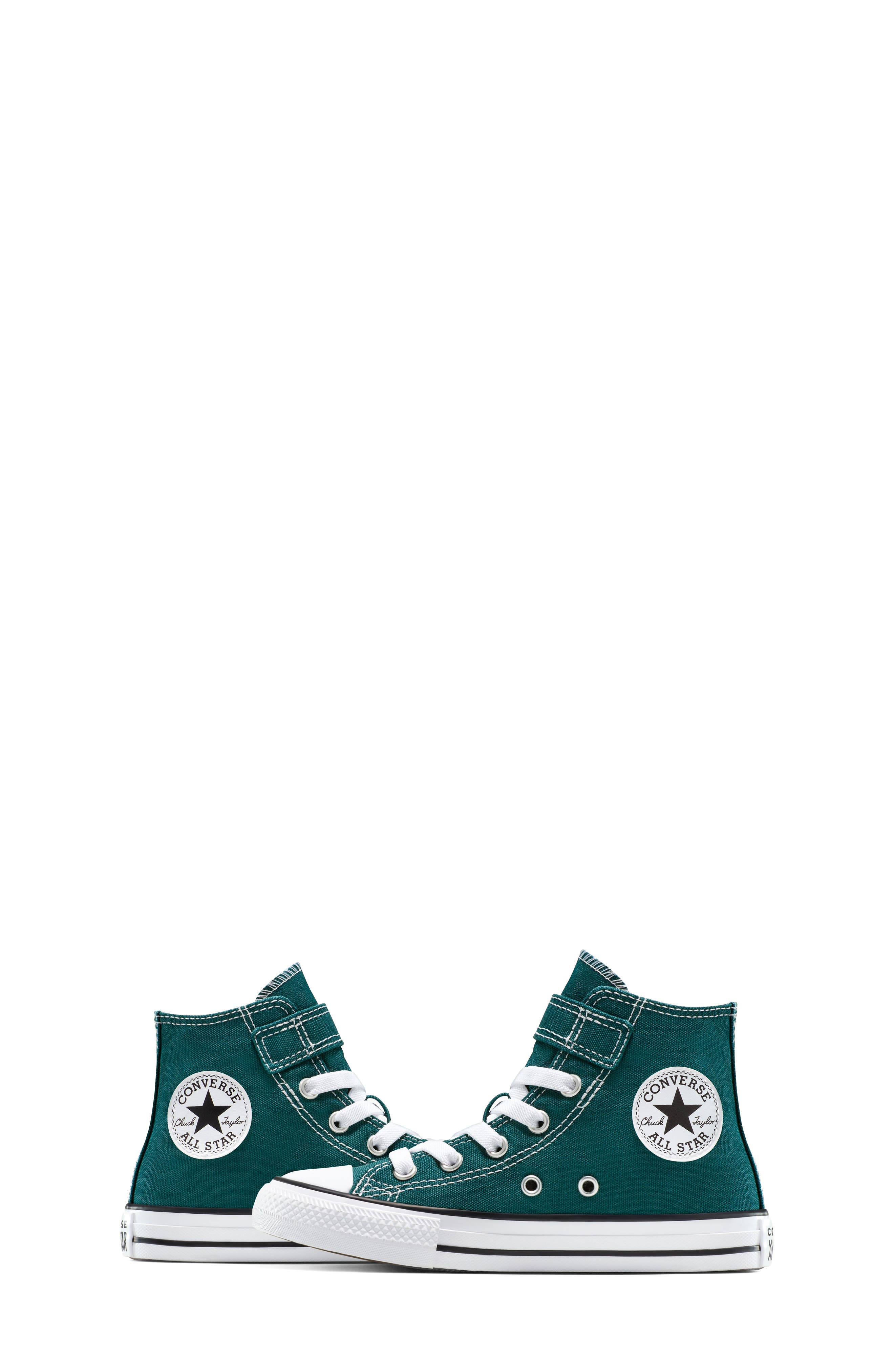 Converse Kids' Chuck Taylor All Star Easy On Canvas High Top Sneaker, Alternate, color, Darkly Jaded