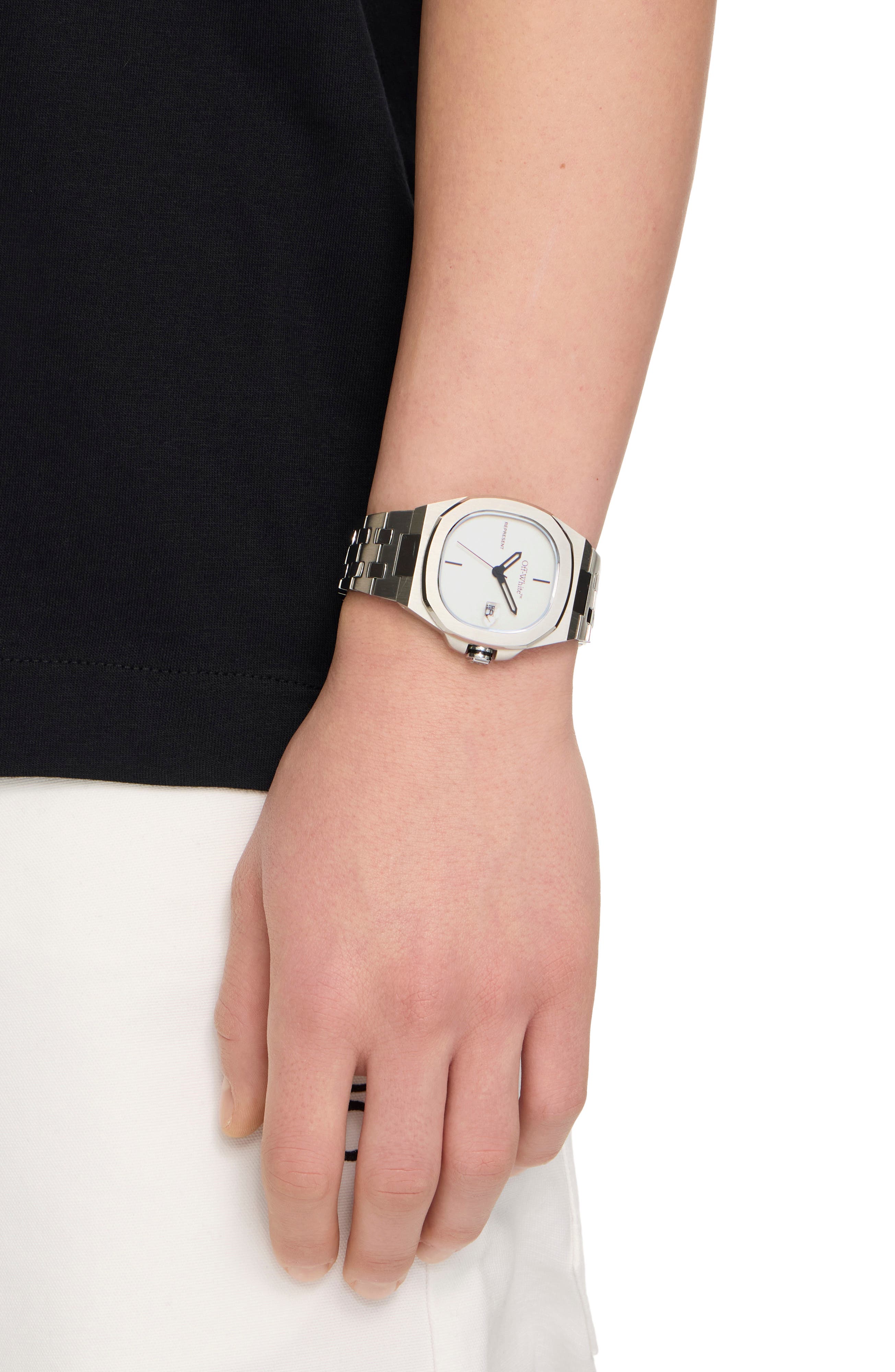 Off-White Object Cushion Bracelet Watch, 39mm (Men) | Nordstrom