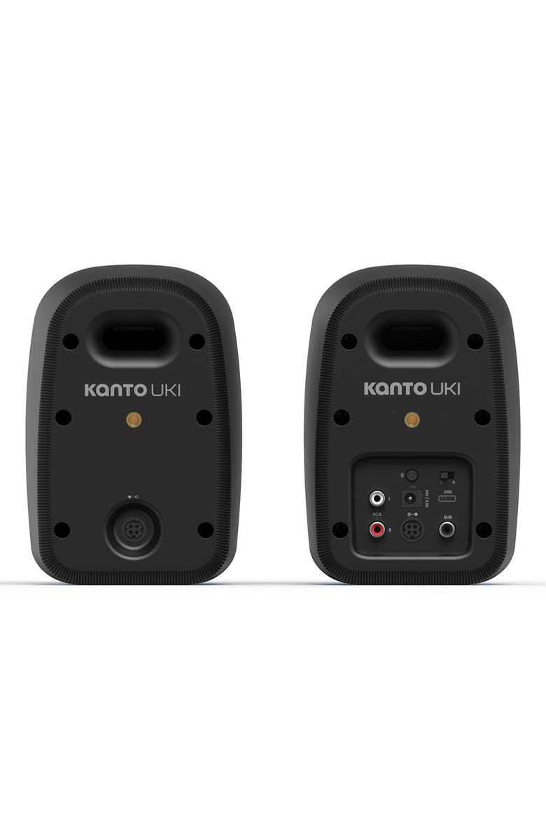 Kanto UKI Bluetooth Desktop Speakers - Pair, Alternate, color, Black