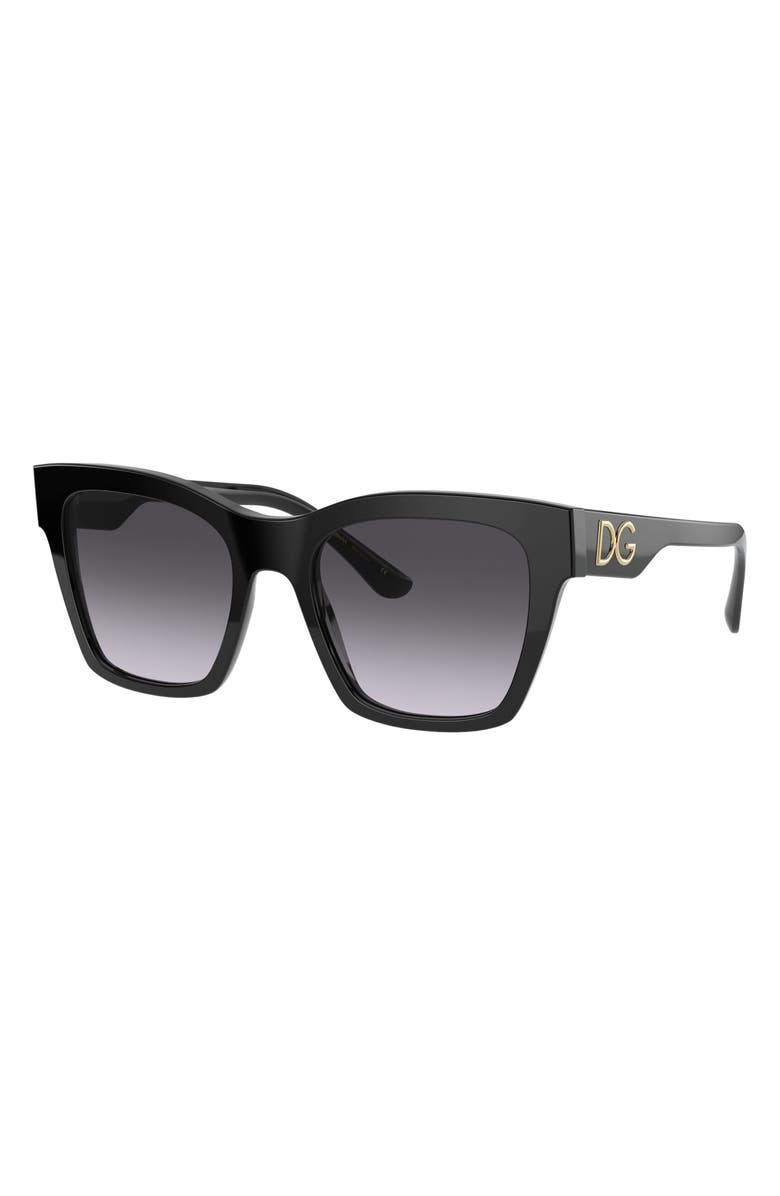Dolce&Gabbana 53mm Square Sunglasses, Alternate, color,