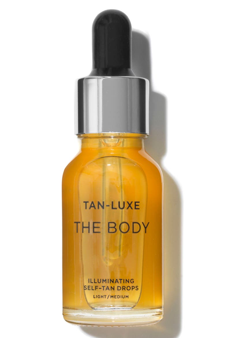 The Body Illuminating Self Tan Drops, Main, color, LIGHT/ MEDIUM