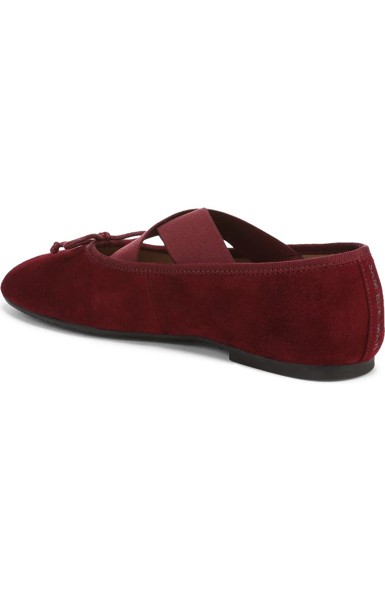 Sam Edelman Arya Ballet Flat, Alternate, color, French Merlot