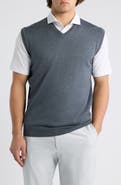 Peter Millar Autumn Crest Merino Wool Blend V-Neck Sweater Vest