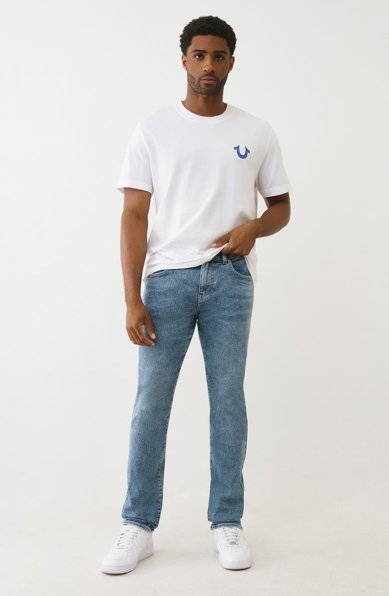 True Religion Rocco Skinny Jeans, Alternate, color, Light Peppermint