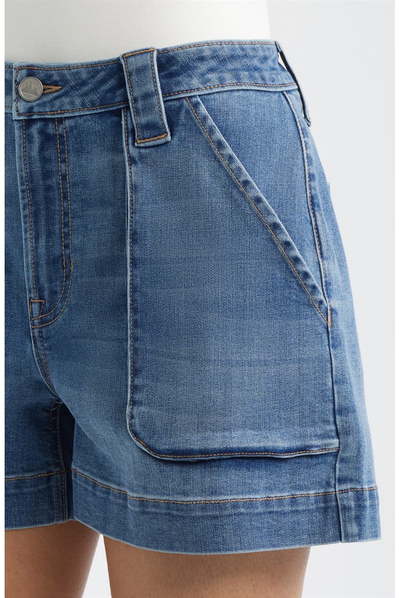 Utility Denim Shorts, Alternate, color, MEDIUM INDIGO