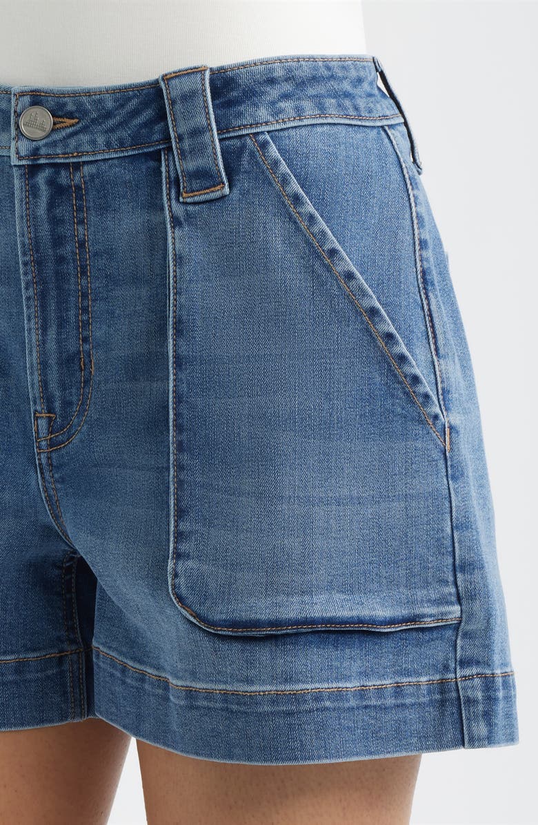 CITY BLUES Utility Denim Shorts, Alternate, color, 