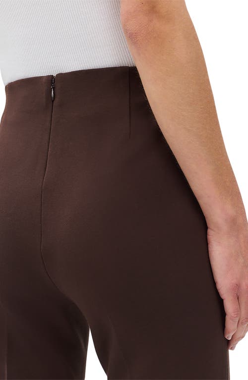 Rag & Bone Irina Ponte Kick Flare Pants In Brown