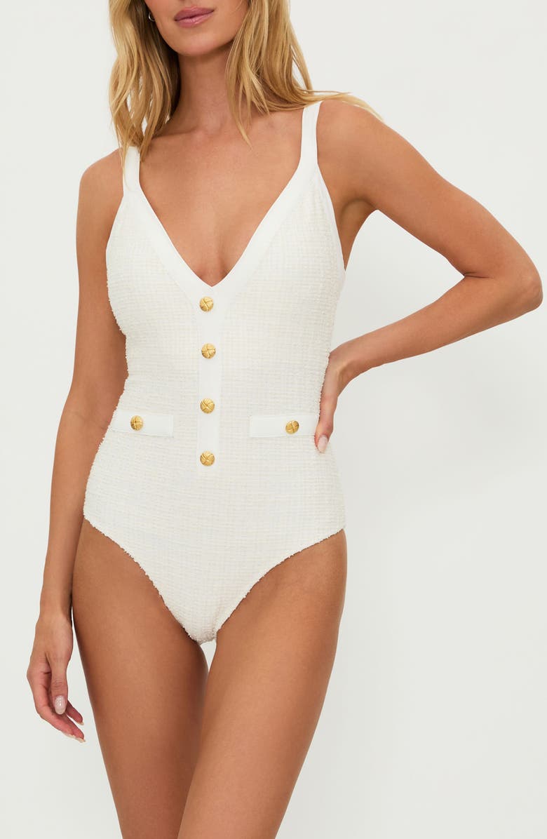 Beach Riot Eloise One-Piece Swimsuit, Main, color, 