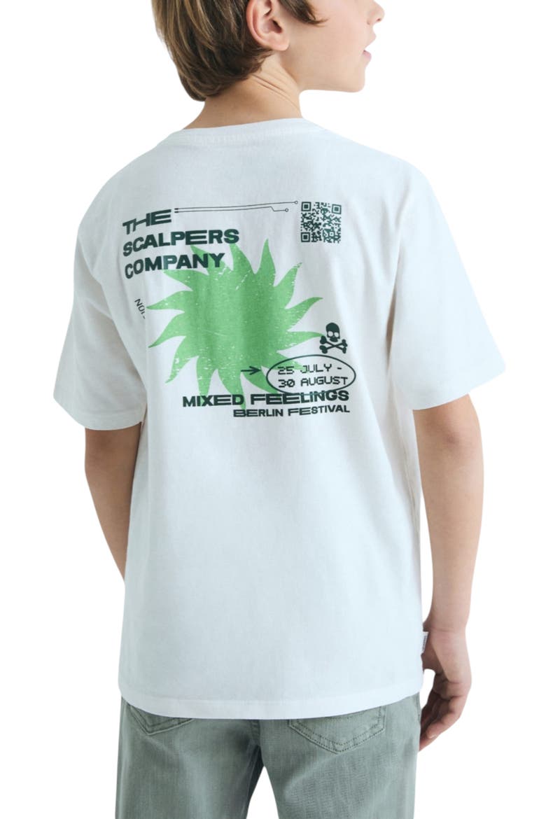 Mixed Feelings Printed T-Shirt, Alternate, color, White