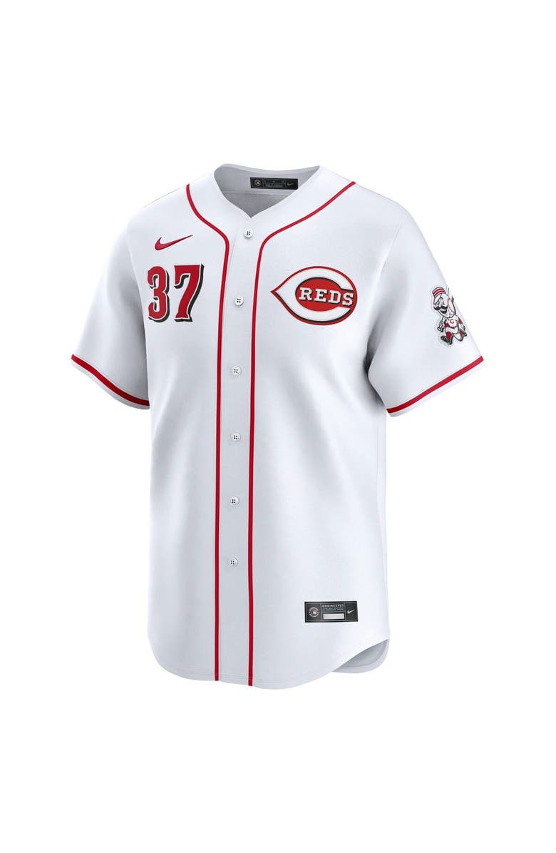 Nike Men's Nike Tyler Stephenson White Cincinnati Reds Home Limited Player Jersey, Alternate, color, 