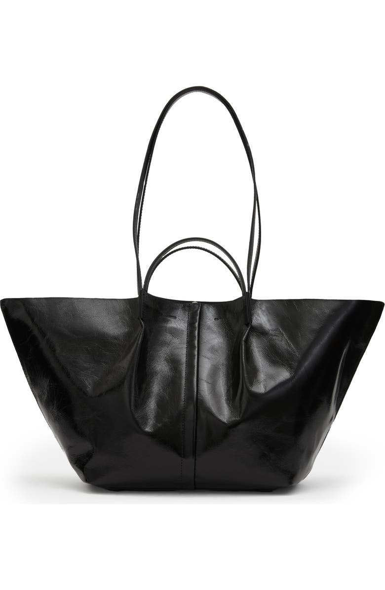 AllSaints Odette Tote & Pouch, Main, color,