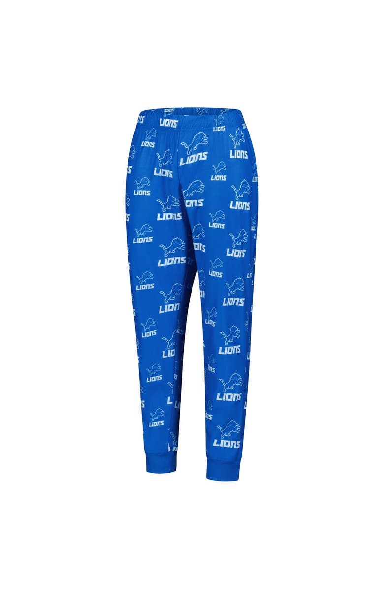 Outerstuff Youth Outerstuff Blue Detroit Lions All-Over-Print Long Sleeve T-Shirt and Pants Sleep Set, Alternate, color, Blue