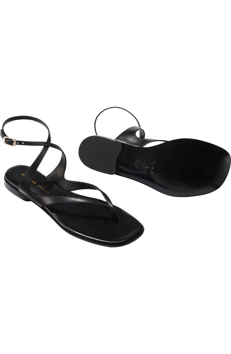 MARGAUX The Palermo Sandal, Alternate, color, Black Nappa