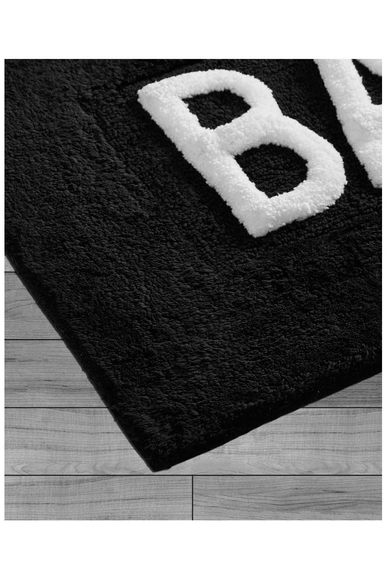 Bath Mat, Alternate, color, BLACK
