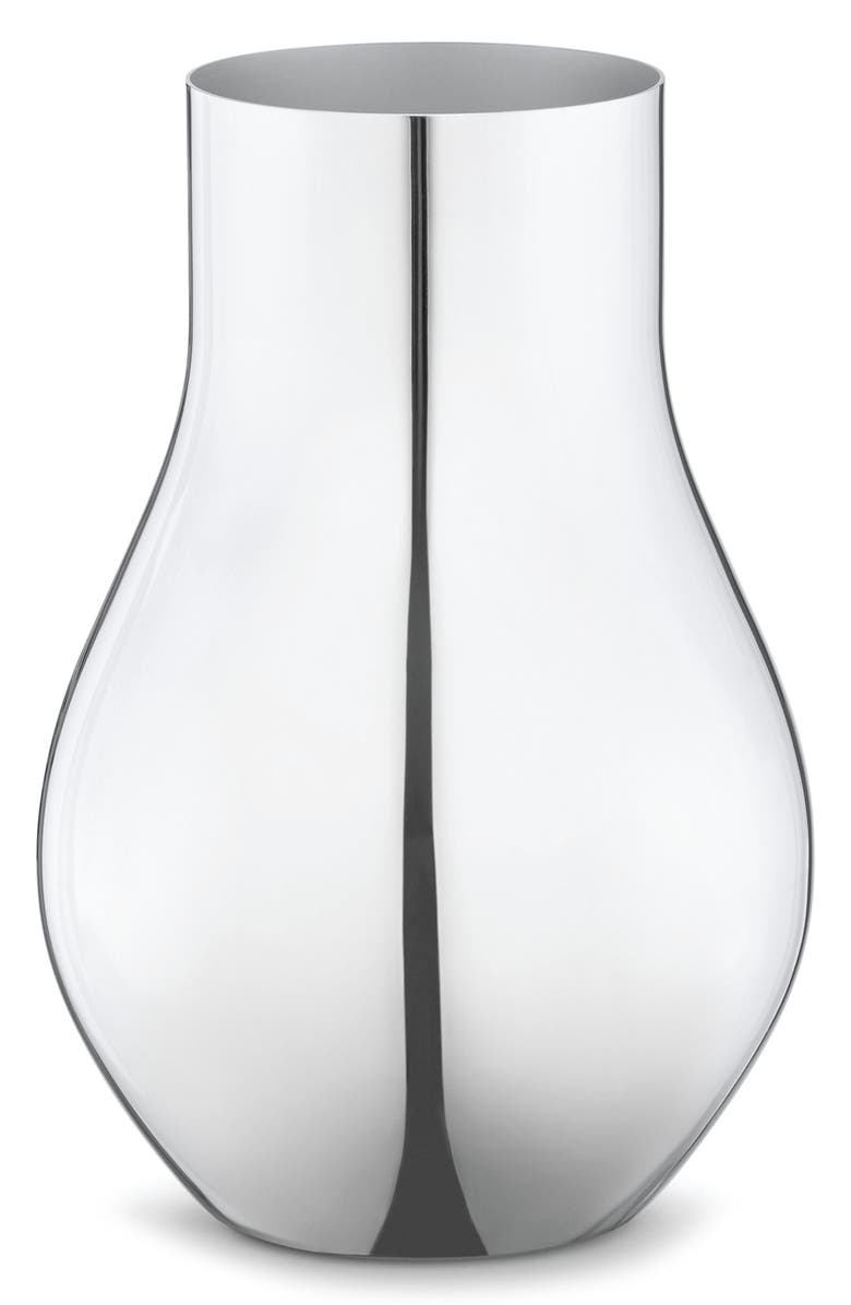 Georg Jensen Cafu Vase, Main, color, Silver