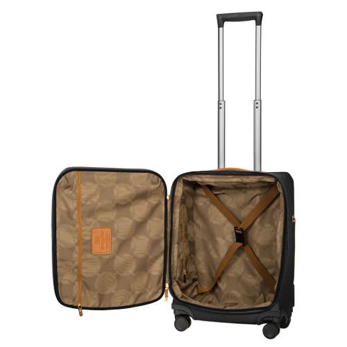 Bric's Firenze 21" Carry-on Compound Spinner In Black