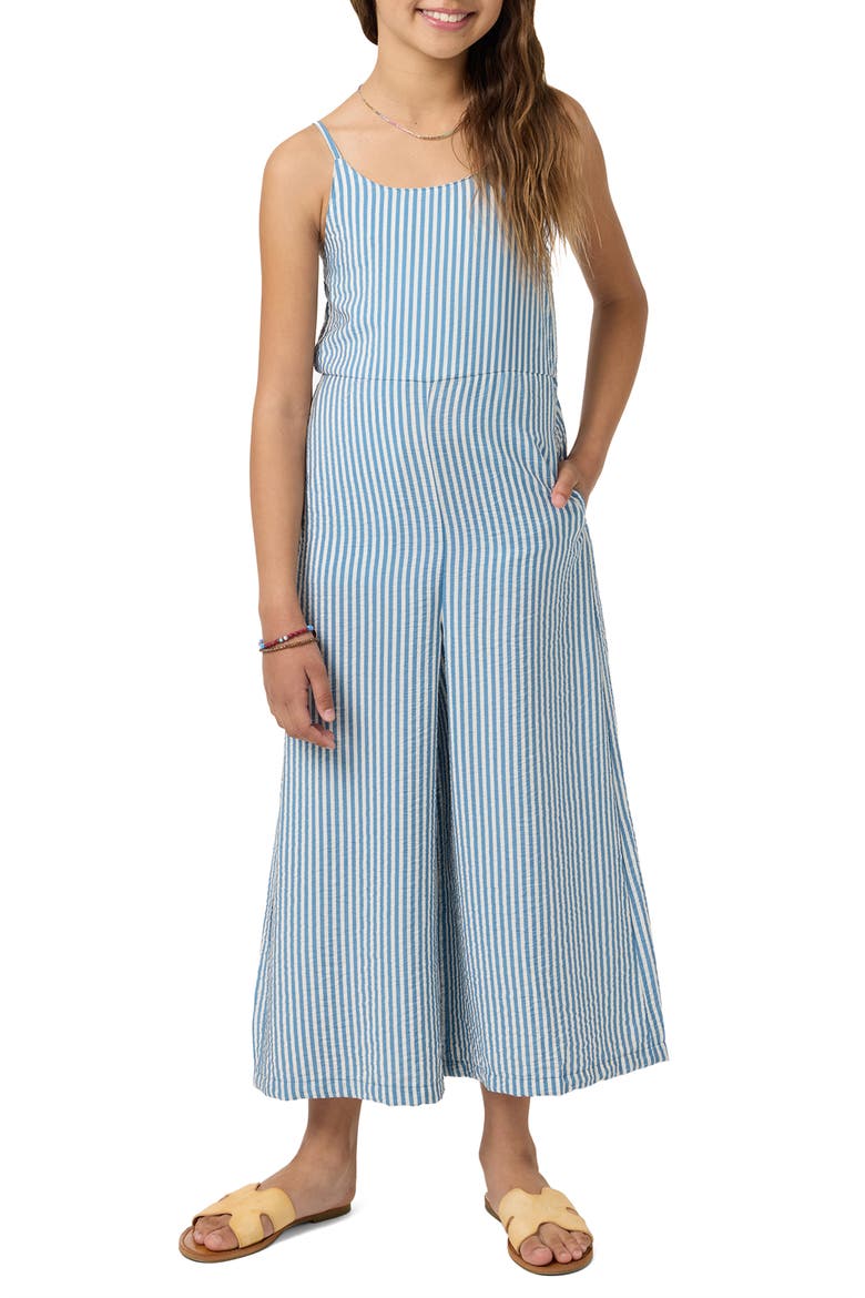 Kids' Miko Stripe Jumpsuit, Alternate, color, TOFU