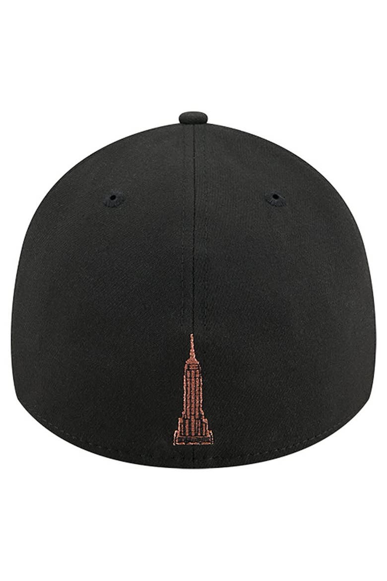 Men's New Era  Black New York Giants Empire 39THIRTY Flex Hat, Alternate, color, Black