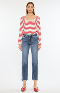 KanCan Kathrine Essentials High Rise Slim Straight Leg Jeans